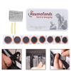 16Pcs Bicycle Repair Bag MultiFunction Bike Tool Kit 16 in 1 Bicycle Multitool with Air Pump,Hex Wrench,Tire Repair Patch,Tire Pry,Air Mouth Nozzle,Metal Grinding Sheet view 3