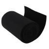 Asixxsix Boat Trailer Bunk Carpet, 24.5cm Width Black Marine Carpet Boat Bunk Carpet for Trailer Bunk Board Runners Boat Carpet & Boat Bunk Carpeting, Trailer Bunk Padding view 1