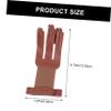balacoo t 1pc Bow Finger Tab Handmade Recurve Bow Shooting Gear Easy to Use Attractive view 2