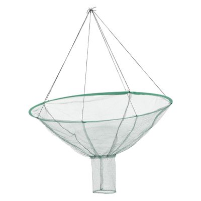 SUPVOX 1pc Foldable Fishing Net Portable Crab and Shrimp Catching Tool Diameter Lightweight and Compact Design for Easy Storage and Transport Random Style