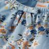 Gymboree,and Toddler Short Sleeve Casual Printed Dresses,Blue Flowers,6 view 2