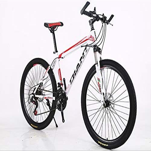 NineFit Basics Unisex Mountain Road Bicycle, Universal type, White red