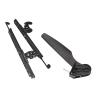 Aosekaa Kayak Rudder with Foot Brace Pedals Foot Control Steering System Kayak Foot Pegs Watercraft Rudder for Angling Boat Canoe view 1
