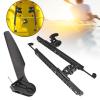 Aosekaa Kayak Rudder with Foot Brace Pedals Foot Control Steering System Kayak Foot Pegs Watercraft Rudder for Angling Boat Canoe view 2