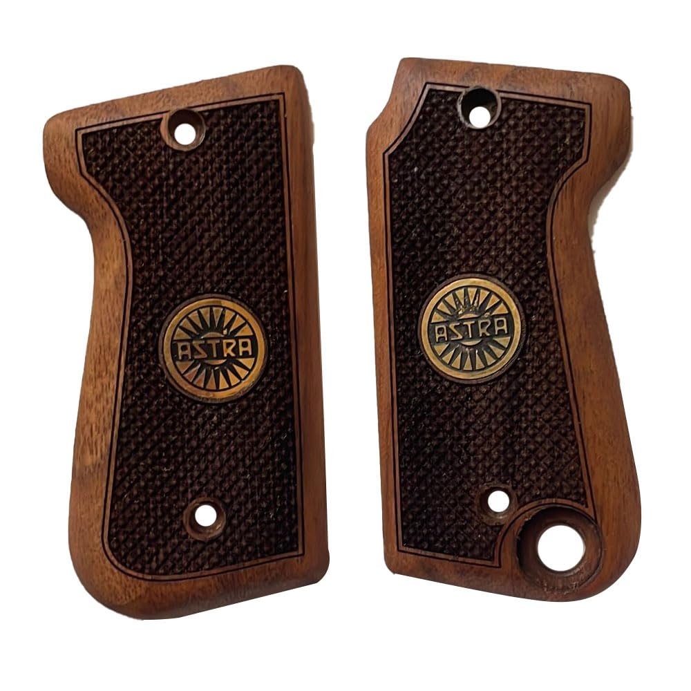 Salvatore Walnut Patterned Handle Grip for Astra M 4000 (Design-3)