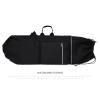 Skateboard Backpack Bag Water Resistant Shoulder Bag Folding with Handle Carrier Longboard Carry Case for Travel Women Men Beginners Black view 4