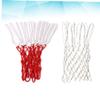 HANABASS 2pcs Professional Basketball Net Heavy Duty Nylon Mesh Replacement Net for Basketball Rim Weather Resistant Easy Install view 4