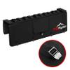 Truck Bike Tailgate Pad for 5 Bikes Bed Rack Holder Featuring Reversed Straps and Premium Metal Buckles for Enhanced Durability
