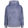 Under Armour Girls' Pullover Fleece Hoodie Sweatshirt, Outdoor Collection, Steel Blue, YS