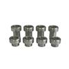 Labeda Evo Spacer 4-Pack - Only Used in Whips Roller Hockey Wheels, Silver view 1