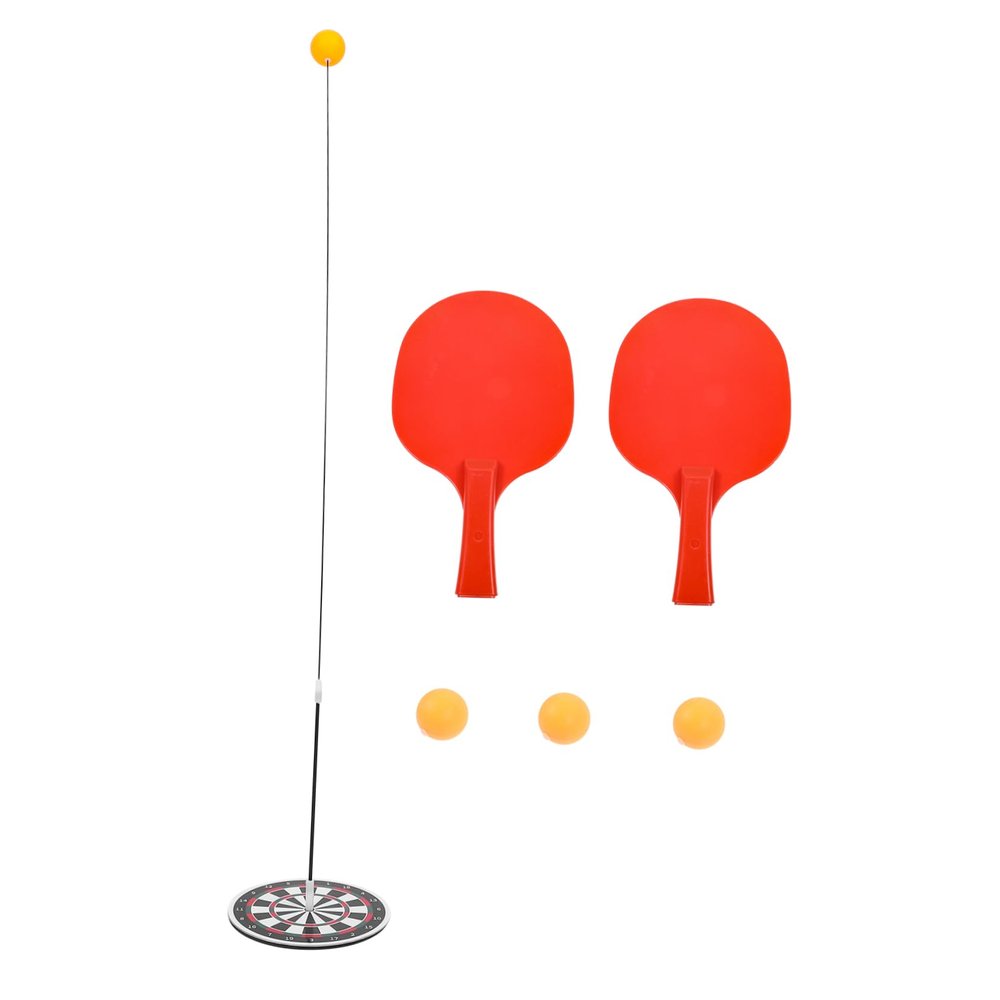 BESPORTBLE 1set Elastic Table Tennis Training Kit Practical Practice Device for Skill Enhancement Use Material Random Design