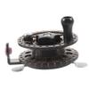 balacoo Outdoor Fishing Reel Lightweight Plastic Design Fishing Tool for Freshwater and Saltwater Black view 1
