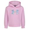 Under Armour UA RIVAL APPLIQUE HOODIE, Stellar Pink - Pearl Logo, 4 view 1