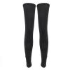 Alomejor Sun Leg Sleeves with Nonslip Strap Breathable Material Quick Dry Cycling Leg Sleeves for Summer Outdoor Sports (M B Cup) view 1