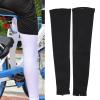 Alomejor Sun Leg Sleeves with Nonslip Strap Breathable Material Quick Dry Cycling Leg Sleeves for Summer Outdoor Sports (M B Cup) view 3