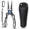 Joe Cast Newport 7.5 Fishing Pliers, Fishing Tool For Anglers, CNC Machined, Silver view 1