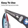 Joe Cast Newport 7.5 Fishing Pliers, Fishing Tool For Anglers, CNC Machined, Silver view 4