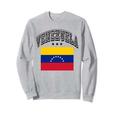 Venezuela Vintage Throwback Flag Souvenir Sweatshirt
