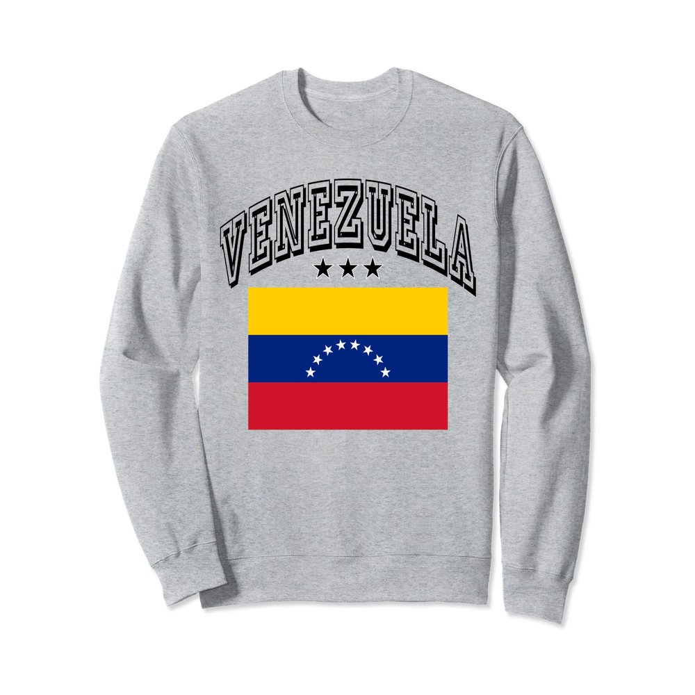 Venezuela Vintage Throwback Flag Souvenir Sweatshirt