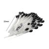 50x Crab Eyes Shrimp Eyes Tying for Freshwater Saltwater Lure Making DIY Soft Realistic Study Accessory Fly Tying Materials, Black view 2