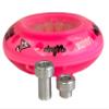 Labeda Whips Roller Hockey Wheels - Pink Soft Hilo Set 76mm/80mm - 8-Pack with Evo Spacers and Hybrid Ceramic Bearings view 2