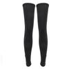Alomejor Sun Leg Sleeves with Nonslip Strap Breathable Material Quick Dry Cycling Leg Sleeves for Summer Outdoor Sports (L C Cup) view 1