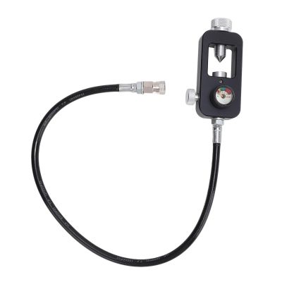 SPYMINNPOO Valve Adapter, 8mm Underwater Refill Adapter Fill Station for G5/8 Valve