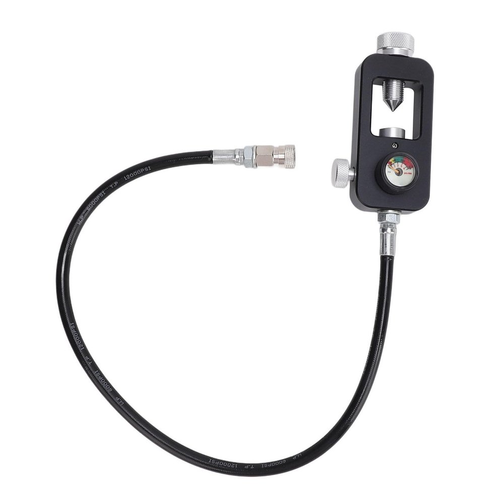 SPYMINNPOO Valve Adapter, 8mm Underwater Refill Adapter Fill Station for G5/8 Valve
