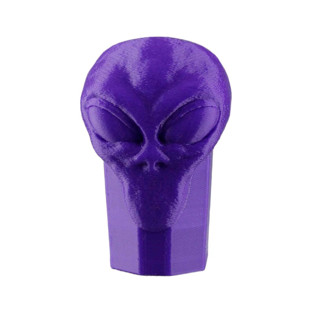 Lax Zombie Dyes Lacrosse Butt End/End Cap Men's from (Alien, Matte Purple), Standard shaft size