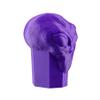 Lax Zombie Dyes Lacrosse Butt End/End Cap Men's from (Alien, Matte Purple), Standard shaft size view 2