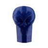 Lax Zombie Dyes Lacrosse Butt End/End Cap Men's from (Alien, Navy Blue), Standard shaft size view 1