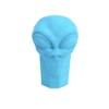 Lax Zombie Dyes Lacrosse Butt End/End Cap Men's from (Alien, Cyan), Standard shaft size view 1