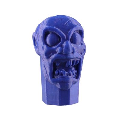 Lax Zombie Dyes Lacrosse Butt End/End Cap Men's from (Zombie, Navy Blue), Standard shaft size