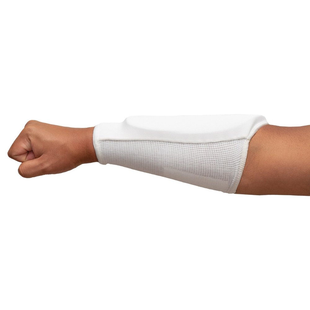 ProForce II Martial Arts Forearm Guard (White, Youth Large)
