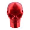 Lax Zombie Dyes Lacrosse Butt End/End Cap Men's from (Skull, Ruby Red), Standard shaft size view 1