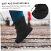 SUPVOX 1pair Shoe Covers for Outdoor Use Non- Cycling Boot Covers Rain Shoe Protector Black for Gardening and Riding Wet Conditions view 3