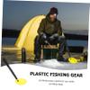 balacoo Detachable Ergonomic Ice Skimmer for Outdoor Use Foldable Ice Fishing Scoop Comfortable Grip Essential Tool for Daily Removal and Frost Clearing Diameter view 4