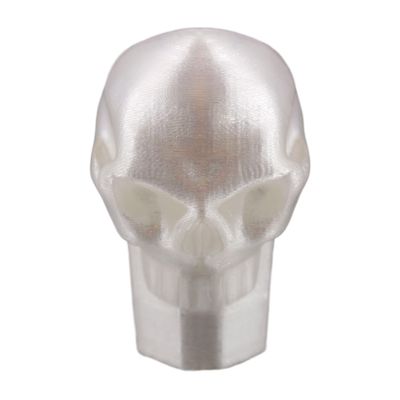 Lax Zombie Dyes Lacrosse Butt End/End Cap Men's from (Skull, Clear), Standard shaft size