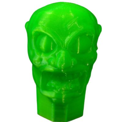 Lax Zombie Dyes Lacrosse Butt End/End Cap Men's from (Zombie, Neon Green), Standard shaft size
