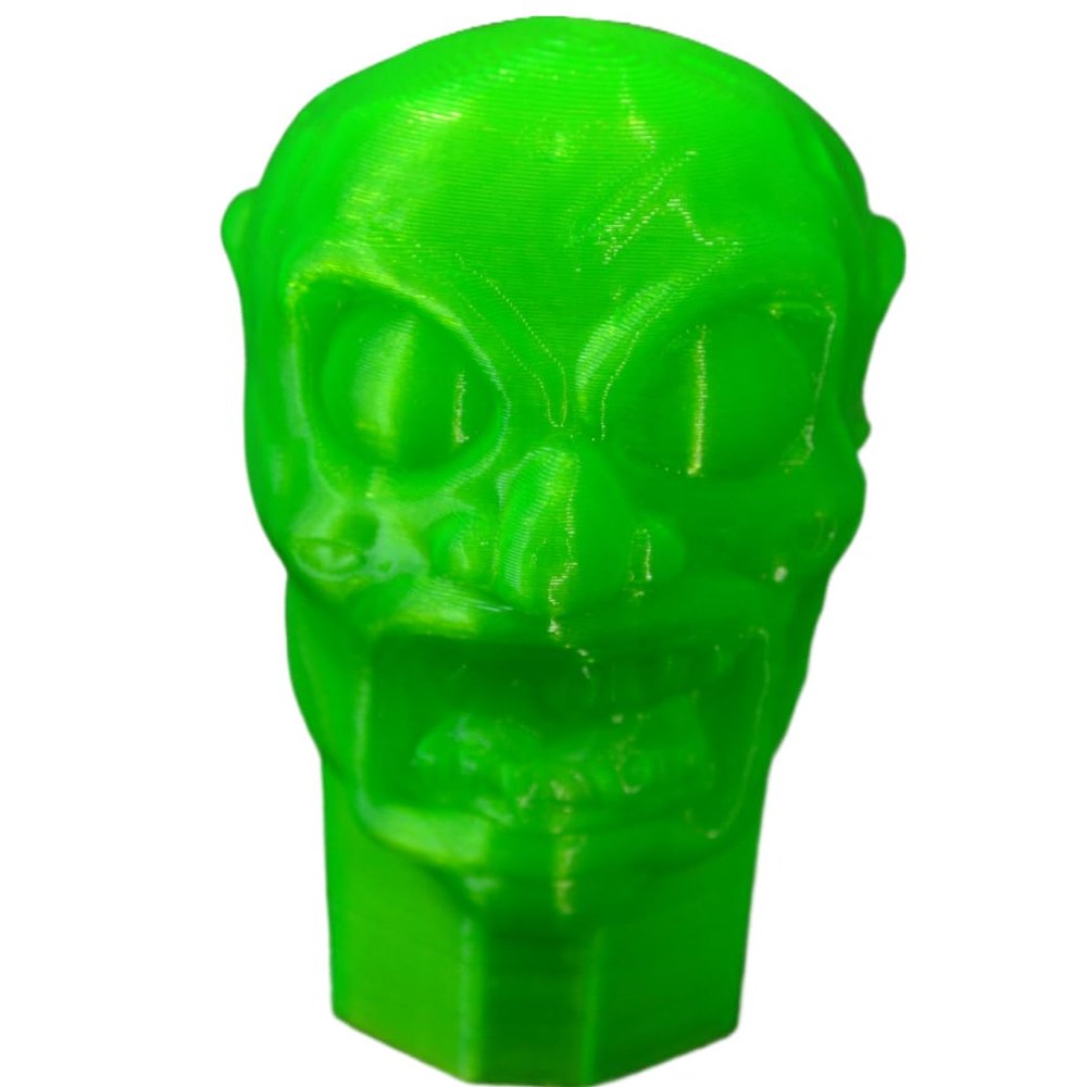 Lax Zombie Dyes Lacrosse Butt End/End Cap Men's from (Zombie, Neon Green), Standard shaft size