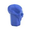 Lax Zombie Dyes Lacrosse Butt End/End Cap Men's from (Skull, Navy Blue), Standard shaft size view 2