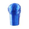 Lax Zombie Dyes Lacrosse Butt End/End Cap Men's from (Zombie, Blue Fury), Standard shaft size view 2