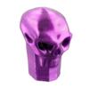 Lax Zombie Dyes Lacrosse Butt End/End Cap Men's from (Skull, Neon Purple), Standard shaft size view 1