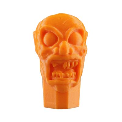 Lax Zombie Dyes Lacrosse Butt End/End Cap Men's from (Zombie, Matte Orange), Standard shaft size