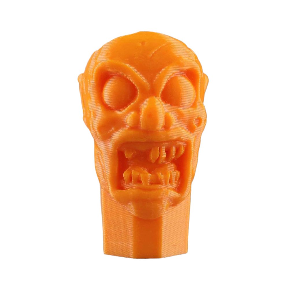 Lax Zombie Dyes Lacrosse Butt End/End Cap Men's from (Zombie, Matte Orange), Standard shaft size