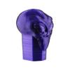 Lax Zombie Dyes Lacrosse Butt End/End Cap Men's Neon Purple, Standard shaft size view 2