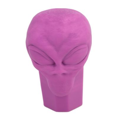 Lax Zombie Dyes Lacrosse Butt End/End Cap Men's from (Alien, Magenta), Standard shaft size