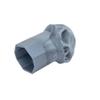 Lax Zombie Dyes Lacrosse Butt End/End Cap Men's from (Skull, Gun Metal), Standard shaft size view 3