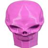 Lax Zombie Dyes Lacrosse Butt End/End Cap Men's from (Skull, Magenta), Standard shaft size view 1