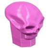 Lax Zombie Dyes Lacrosse Butt End/End Cap Men's from (Skull, Magenta), Standard shaft size view 2